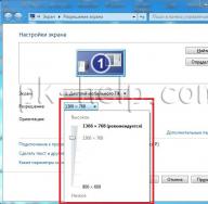 A képernyő felbontásának módosítása A képernyő felbontásának beállítása a Windows 8 rendszerben