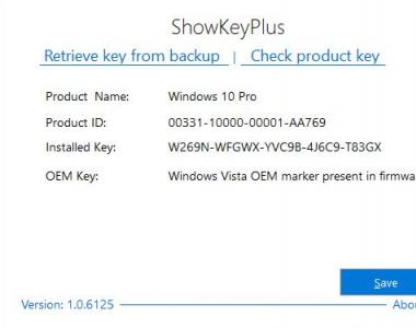 How to find out the Windows 10 key