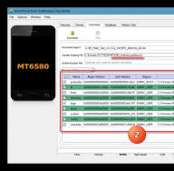 Firmware for Android devices based on MTK via SP FlashTool