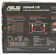 Recenzia zvukovej karty ASUS Xonar U7