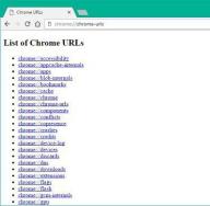 Скрытые настройки в браузере Google Chrome Как открыть настройки google chrome