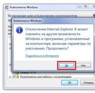 Preinštalovanie prehliadača Internet Explorer Odstránené, tj v systéme Windows 7 ako obnoviť